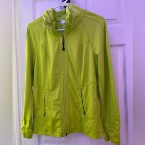 Tangerine Long Sleeve Zip Up